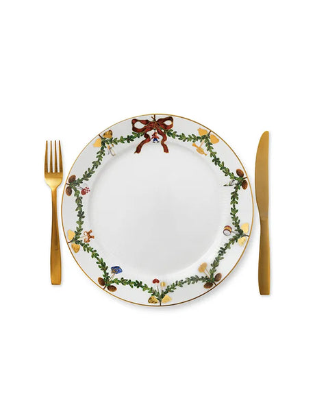 Royal Copenhagen Stjerne Riflet Jul, tallrik 27 cm - 2 - Jacobsen Plus