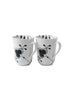 Royal Copenhagen Sort Mega Riflet, 2-pack muggar 33 cl