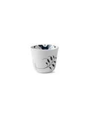 Royal Copenhagen Sort Mega Riflet, termokopp 26 cl