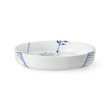 Royal Copenhagen Blå Mega Räfflad, rund ugnsfast form 27 cm - 1 - Jacobsen Plus