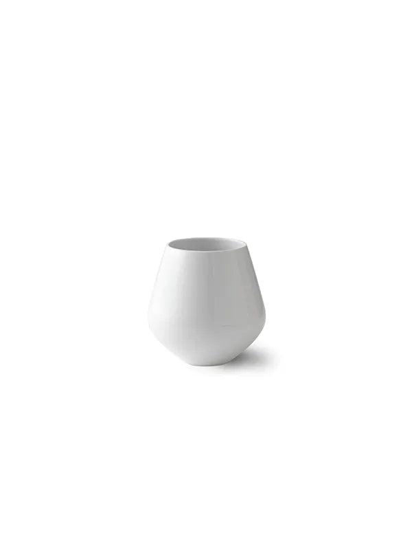 Royal Copenhagen Vit Riflet, mellanstor vas 15 cm - 1 - Jacobsen Plus