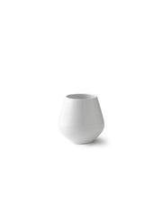 Royal Copenhagen Vit Riflet, mellanstor vas 15 cm