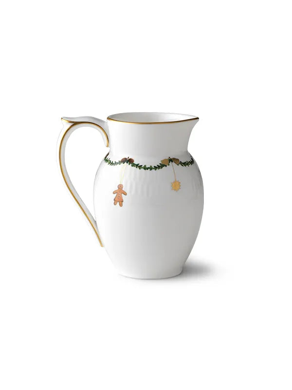 Royal Copenhagen Stjerne Riflet Jul, gräddkanna 39 cl - 2 - Jacobsen Plus