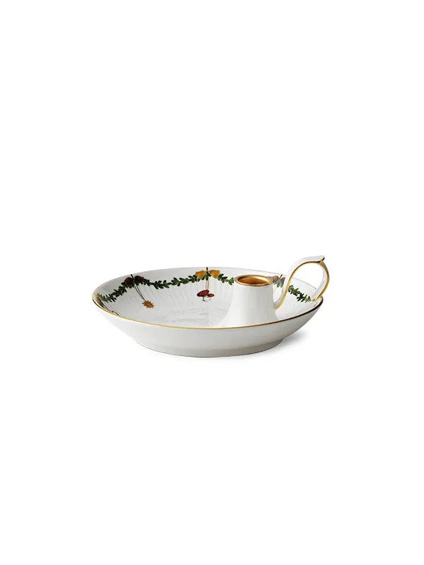 Royal Copenhagen Stjerne Riflet Jul, ljusstake
