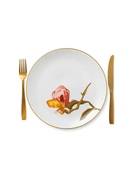 Royal Copenhagen Flora tallrik 27 cm, Magnolia - 2 - Jacobsen Plus