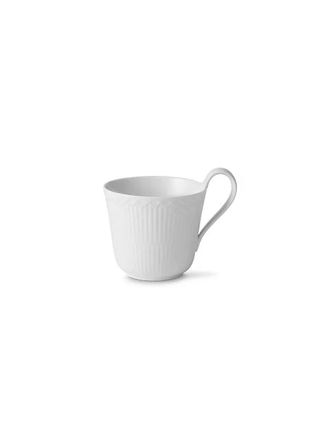 Royal Copenhagen Vit Halvblonde, kopp med hög hänkel 33 cl - Jacobsen Plus