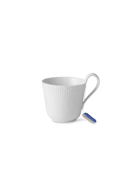 Royal Copenhagen Vit Halvblonde, kopp med hög hänkel 33 cl - 3 - Jacobsen Plus