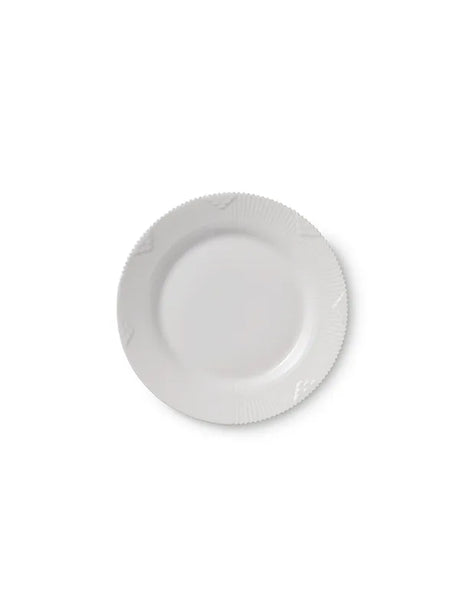Royal Copenhagen Hvid Elements, tallrik 19 cm - Jacobsen Plus