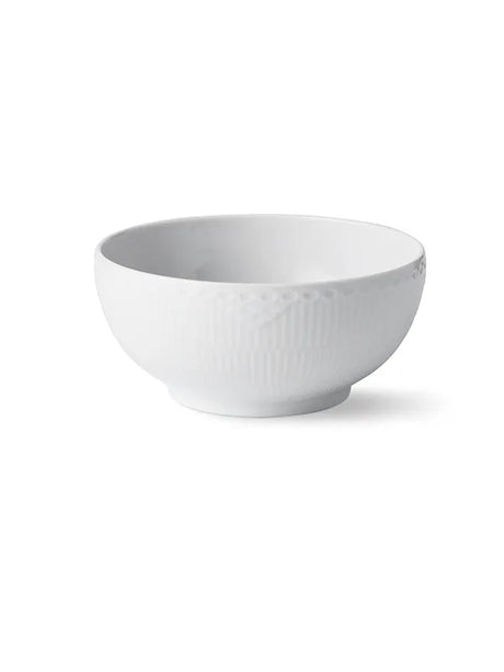 Royal Copenhagen Hvid Halvblonde, skål 110 cl, 18 cm - Jacobsen Plus