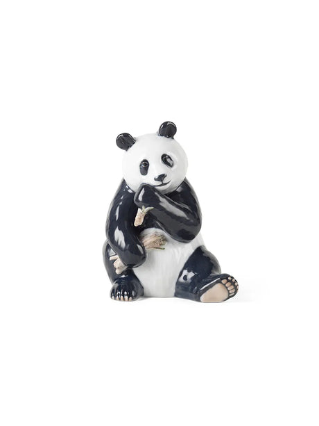 Royal Copenhagen Figurine Panda, ätande 18 cm - Jacobsen Plus