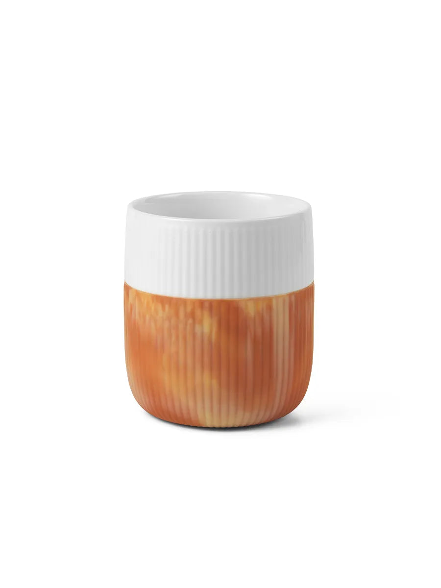 Royal Copenhagen Riflet Contrast Marble, Varm ockra 35 cl