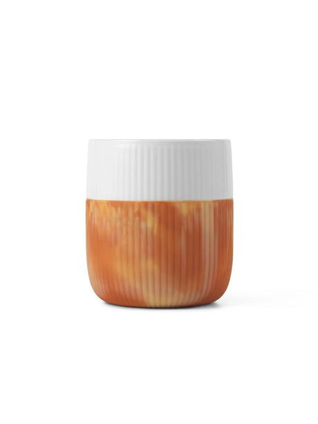 Royal Copenhagen Riflet Contrast Marble, Varm ockra 35 cl - 5 - Jacobsen Plus