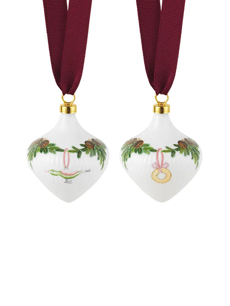 Royal Copenhagen Stjärnriflad Jul, ornamentset - 4 - Jacobsen Plus