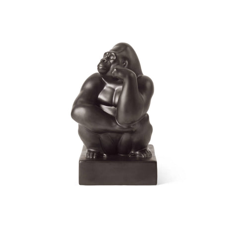 Gorilla med handen mot kinden från Royal Copenhagen - Jacobsen Plus