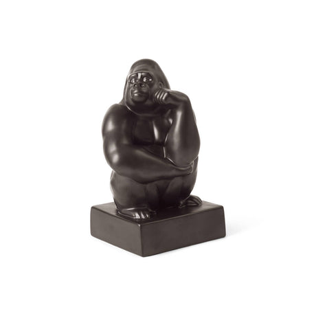 Gorilla med handen mot kinden från Royal Copenhagen - 2 - Jacobsen Plus
