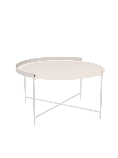 Edge Tray Table, Ø 76 cm från Houe - Olive Green - Jacobsen Plus