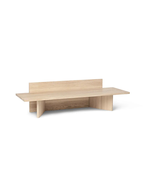 Oblique bänk från Ferm Living - Ek - Jacobsen Plus