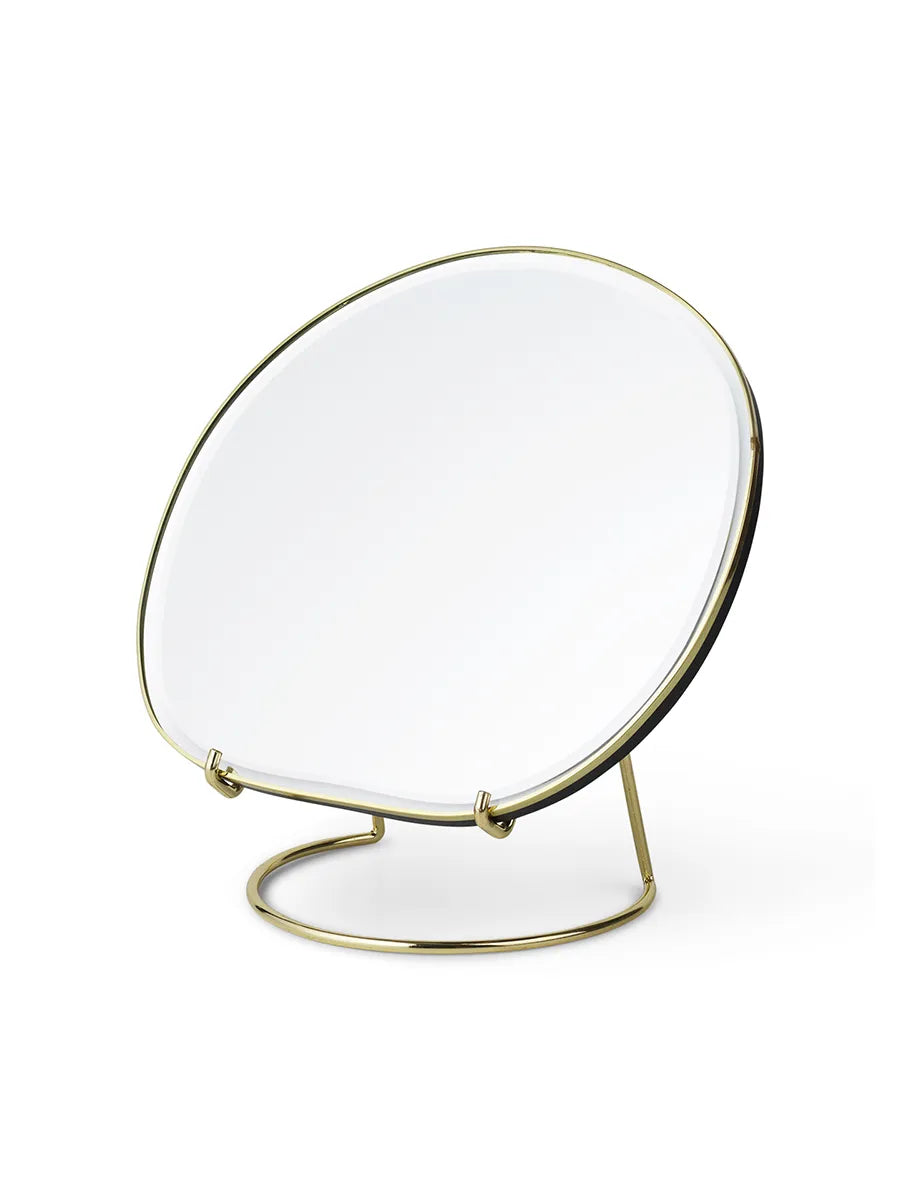 Pond Table Mirror, mässing från Ferm Living - 1 - Jacobsen Plus