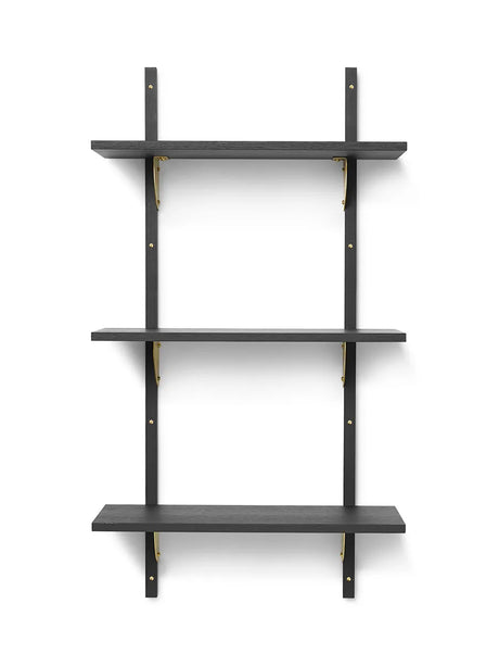 Sector Shelf T/N från Ferm Living - Ek m-messing - Jacobsen Plus
