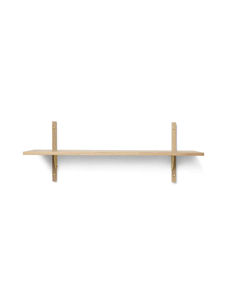 Sector Shelf S/W från Ferm Living - Ek m-messing - Jacobsen Plus