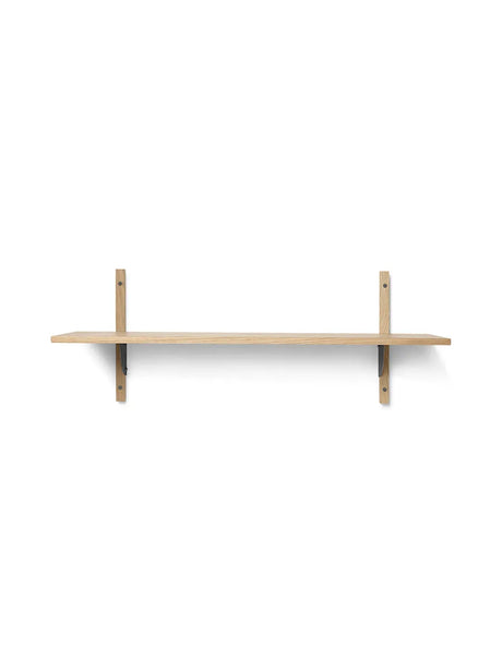 Sector Shelf S/W från Ferm Living - Ek m-messing - Jacobsen Plus