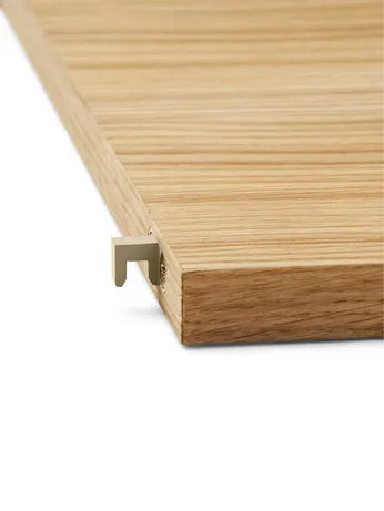 Punctual - Oak Shelf från Ferm Living - Light grey - Jacobsen Plus