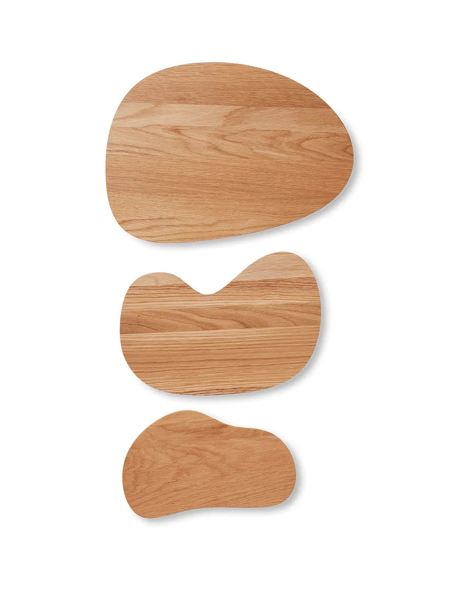 Cairn Skärbrädor, set om 3 från Ferm Living - 3 - Jacobsen Plus