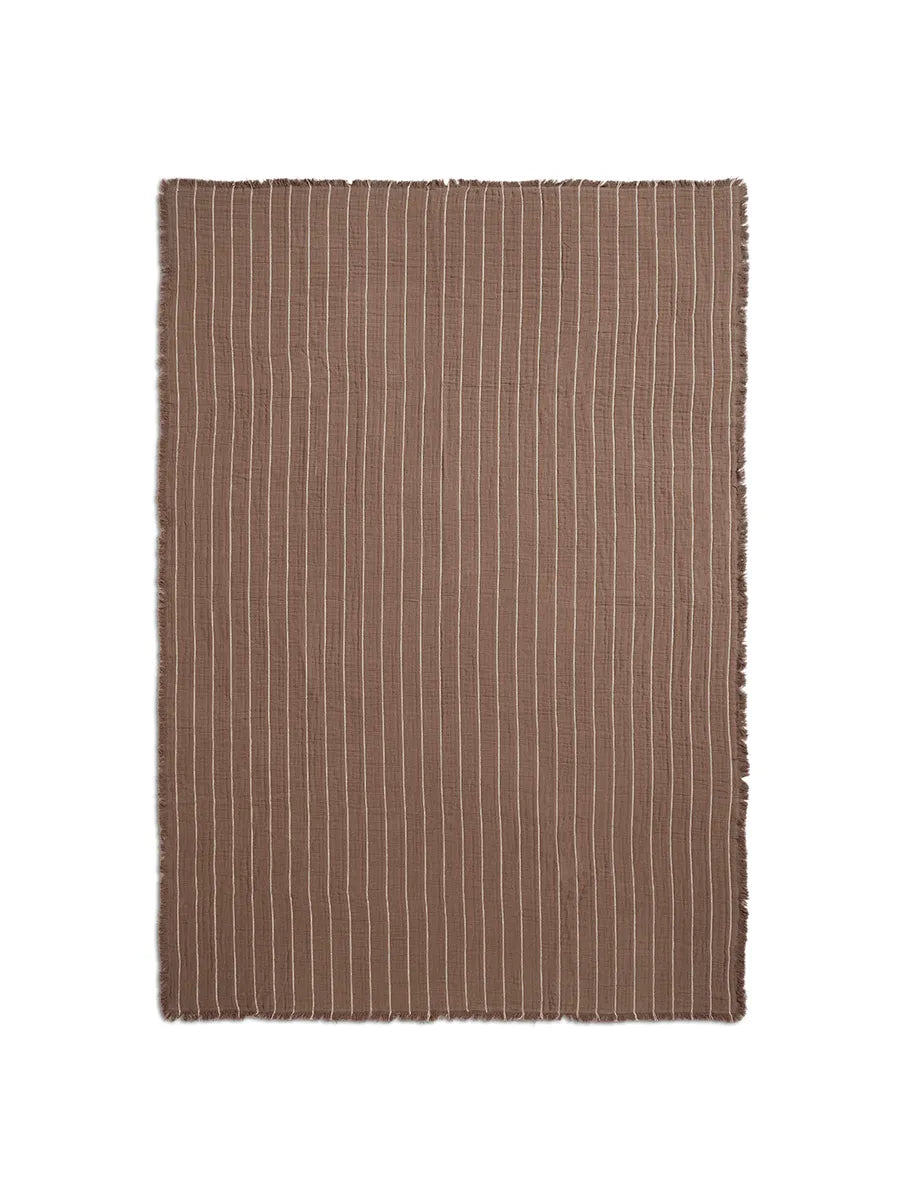 Aires överkast, enkelsäng från Ferm Living - Stone - Jacobsen Plus