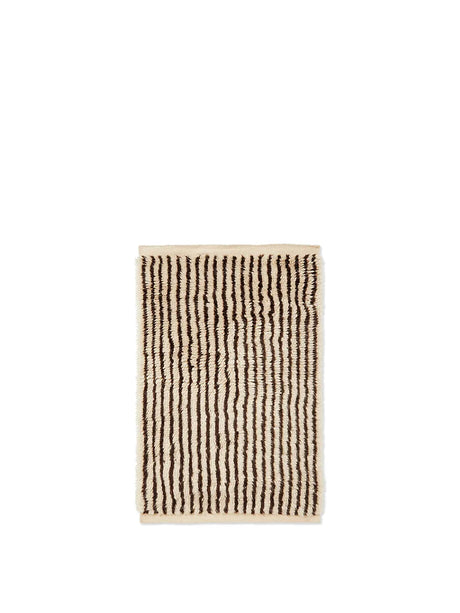 Kami Knotted Rug, kaffe från Ferm Living - 80 x 120 cm - Jacobsen Plus