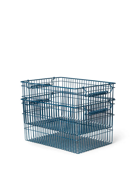 Cala Stackable Baskets, set med 2 från Ferm Living - Kashmir - Jacobsen Plus