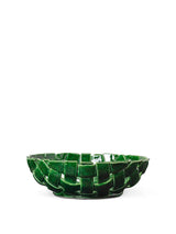 Plait Skål, Ø30 cm från Ferm Living - Emerald green - Jacobsen Plus
