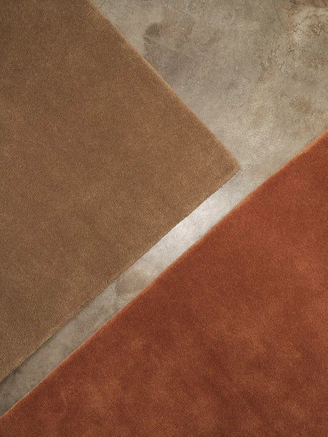 Stille Tuftad matta, rödbrun från Ferm Living - 140 x 200 cm - Jacobsen Plus