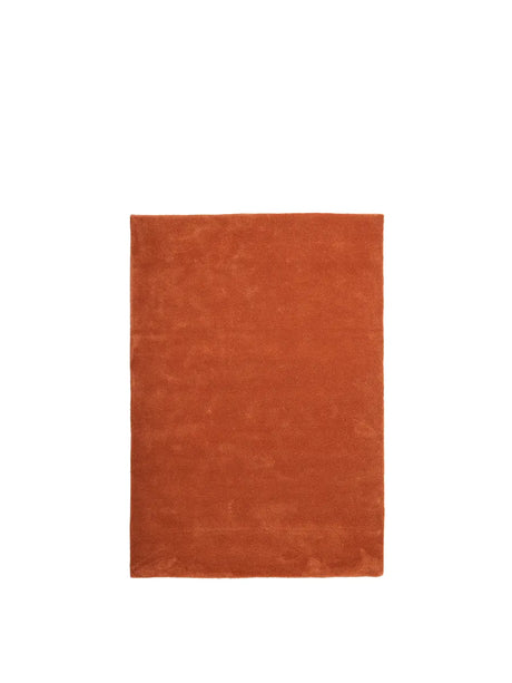 Stille Tuftad matta, rödbrun från Ferm Living - 140 x 200 cm - Jacobsen Plus