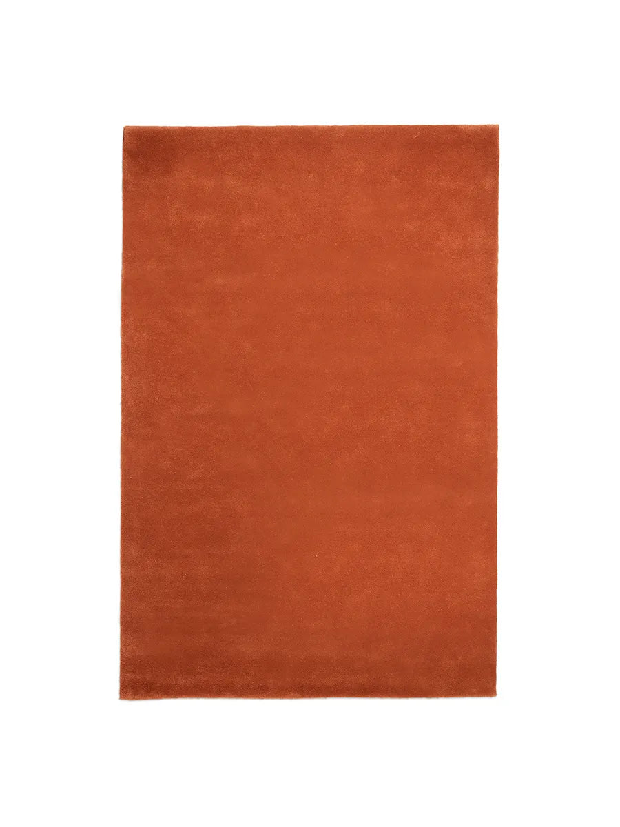 Stille Tuftad matta, rödbrun från Ferm Living - 160 x 250 cm - Jacobsen Plus