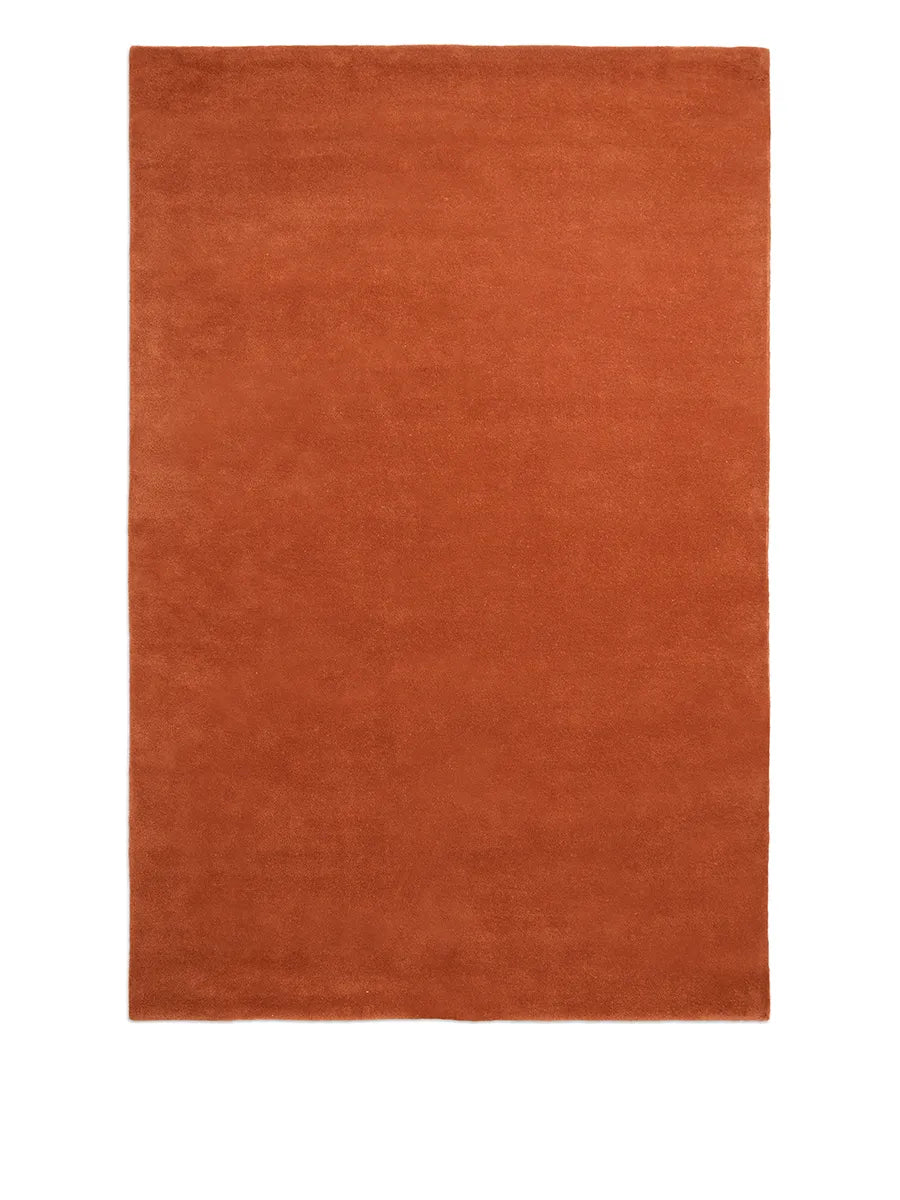 Stille Tuftad matta, rödbrun från Ferm Living - 200 x 300 cm - Jacobsen Plus