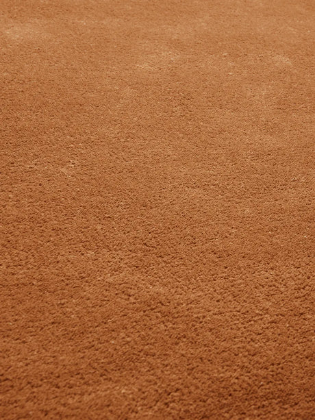 Stille Tuftad matta, Ø240 cm från Ferm Living - Red brown - Jacobsen Plus