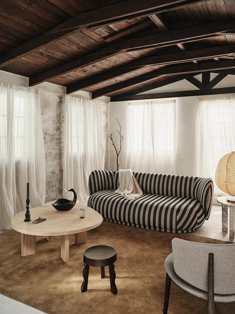 Tarn soffbord från Ferm Living - White Oiled - Jacobsen Plus