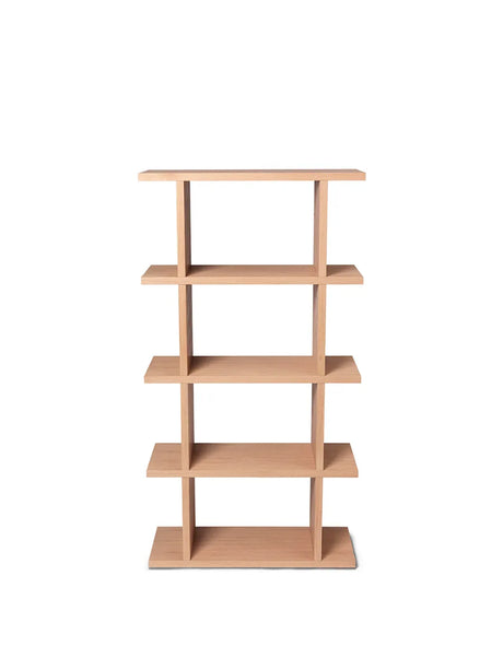 Kona Bokhylla, 1x4 från Ferm Living - Naturlig ek - Jacobsen Plus