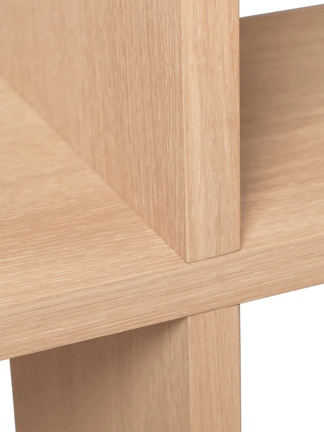 Kona Bokhylla, 1x4 från Ferm Living - Naturlig ek - Jacobsen Plus