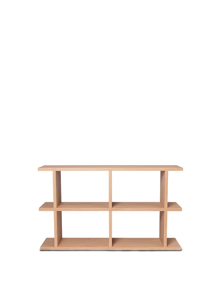 Kona Bokhylla, 2x2 från Ferm Living - Naturlig ek - Jacobsen Plus