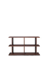 Kona Bokhylla, 2x2 från Ferm Living - Dark stained oak - Jacobsen Plus