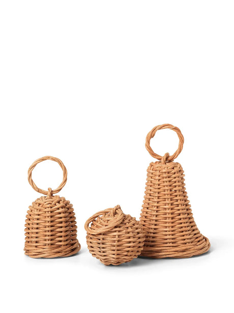 Braided Bell Baubles, set om 3 st. från Ferm Living - Jacobsen Plus