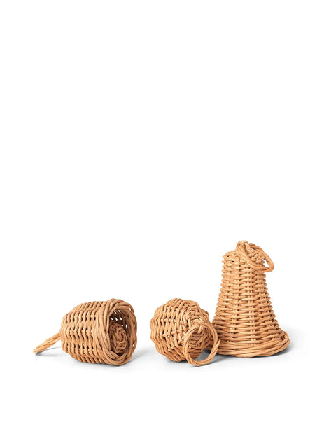 Braided Bell Baubles, set om 3 st. från Ferm Living - 5 - Jacobsen Plus
