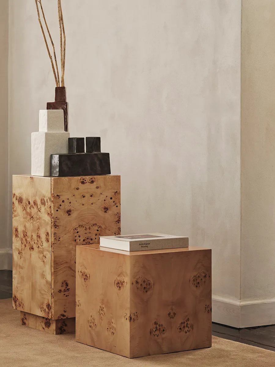 Burl Cube Sidobord från Ferm Living - 3 - Jacobsen Plus