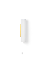Vuelta vägglampa II 40, vit/mässing från Ferm Living - 1 - Jacobsen Plus
