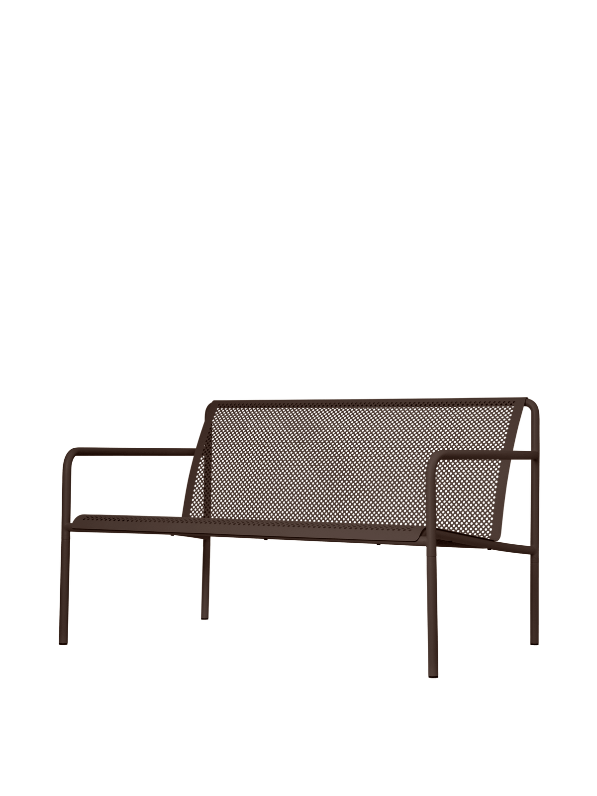 Dapple loungsoffa för utomhusbruk, 2 pers. från Ferm Living - Dark Chocolate - Jacobsen Plus