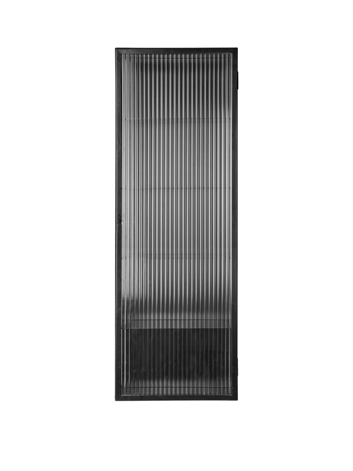 Haze Väggskåp, räfflat Glas 35x100 från Ferm Living - Black - Jacobsen Plus