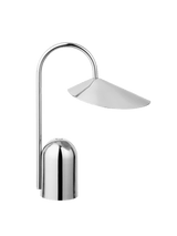 Arum Bärbar bordslampa från Ferm Living - Stainless steel - Jacobsen Plus