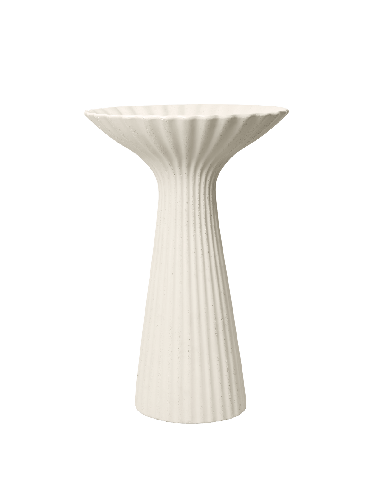 Fountain Skål på fot, Elfenben från Ferm Living - 1 - Jacobsen Plus