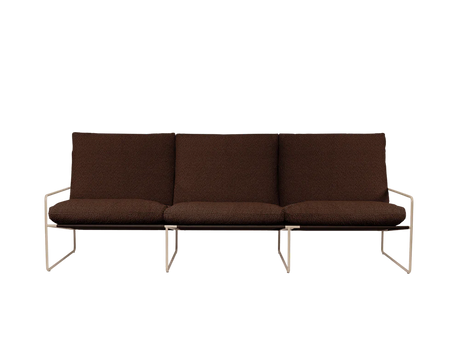 Desert 3-sits utomhussoffa från Ferm Living - Kashmir - Pure Bouclé - Chestnut - Jacobsen Plus